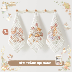 Khăn sữa (3 cái/ hộp)